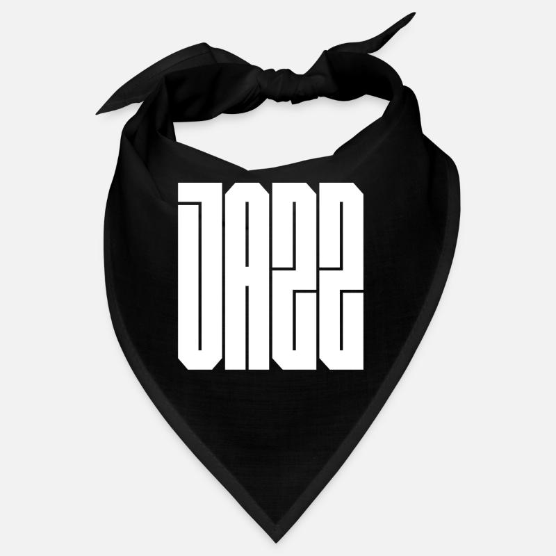 Typographie du bloc jazz Bandana