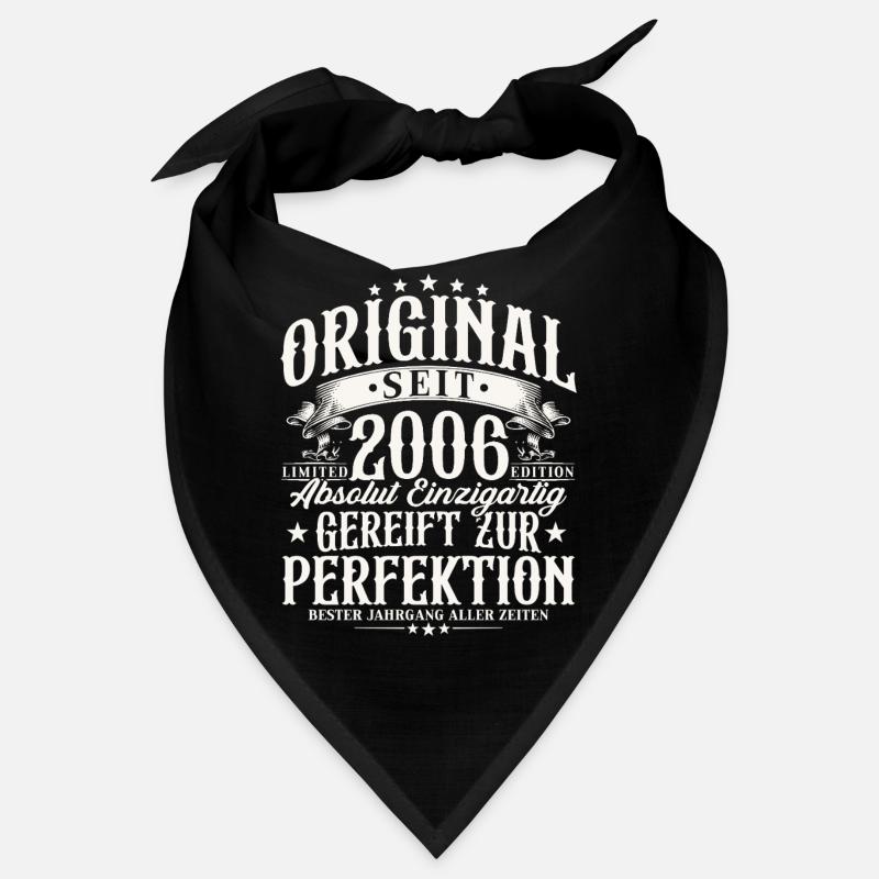 Anniversaire vintage original 2006 Bandana