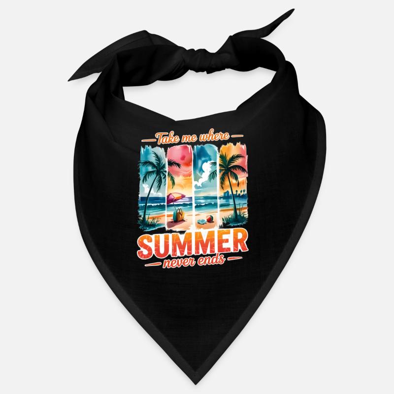 Take Me Where Summer Never Ends Bandana