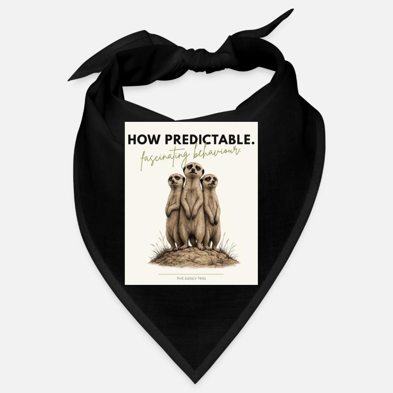 How Predictable Meerkat Trio Bandana
