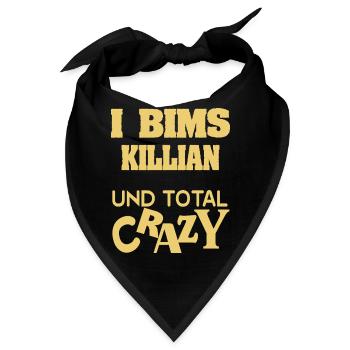 Crazy Killian - Bandana - Schwarz - Vorne