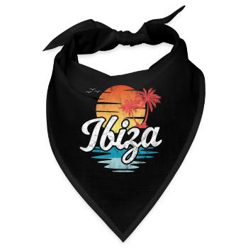 Ibiza - Bandana - Schwarz - Vorne