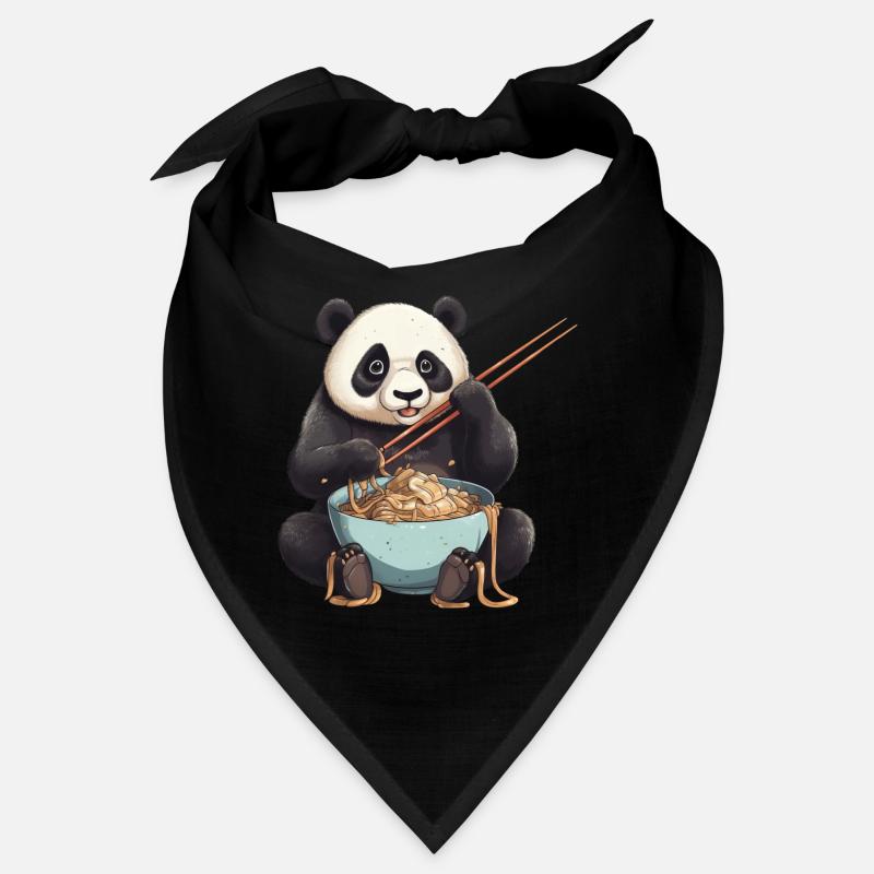 Panda Ramen: Noodle Chaos Bandana
