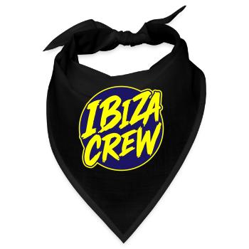 Ibiza Crew Urlaub - Bandana - Schwarz - Vorne