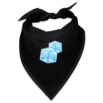 Eiswürfel Ice Cubes - Bandana - Schwarz - Vorne