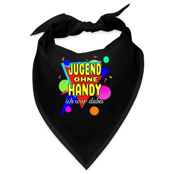 Jugend Ohne Handy - Ich War Dabei - Bandana - Schwarz - Vorne