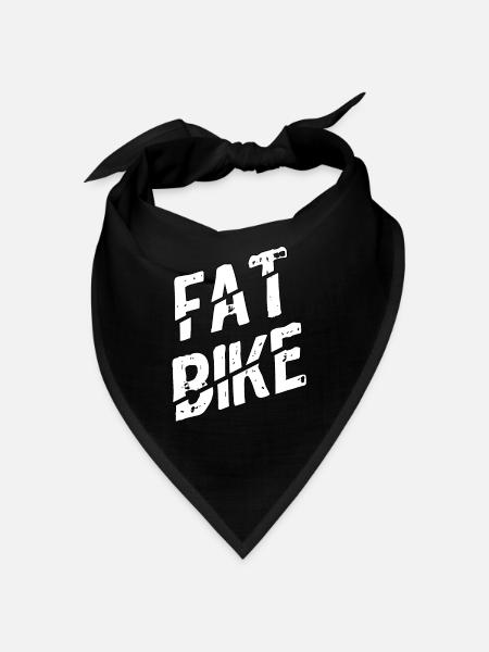 Fatbike Mountain biking Fat bike - Bandana - black - Front