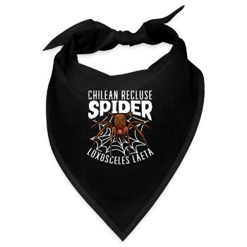 Chilenische Winkelspinne - Bandana - Schwarz - Vorne