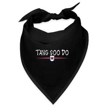 Korean Martial Arts - Tang Soo Do - Bandana - Schwarz - Vorne