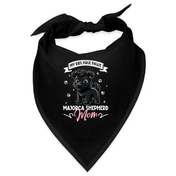 Ca de bestiar Mama - Bandana - Schwarz - Vorne