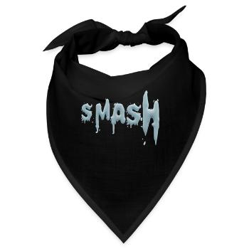 Smash - Bandana - Schwarz - Vorne