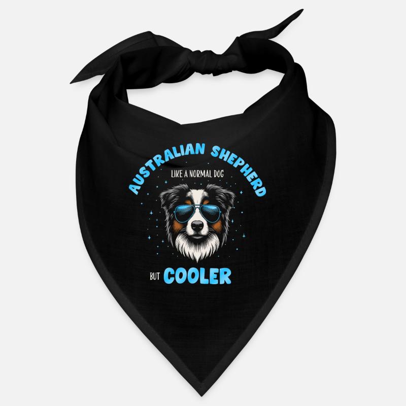 Aussie - comme un chien normal mais turquoise plus cool Bandana