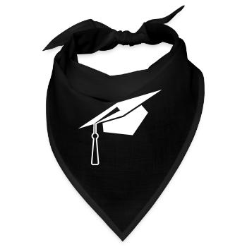 Student symbol - Bandana - Schwarz - Vorne