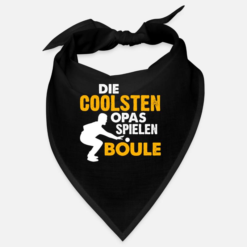 Die coolsten Opas spielen Boule Bandana