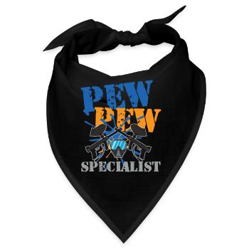 Paintball Specialist für einen Paintball Spieler - Bandana - Schwarz - Vorne