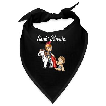 Sankt Martin St Martin - Bandana - Schwarz - Vorne