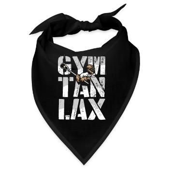 Lacrosse für einen Lacrosse Spieler Lacrosse - Bandana - Schwarz - Vorne