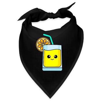 Limonade Comic - Bandana - Schwarz - Vorne