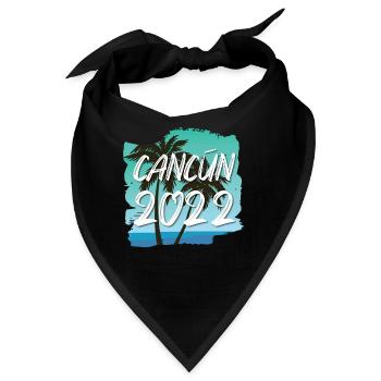Cancun 2022 - Bandana - Schwarz - Vorne