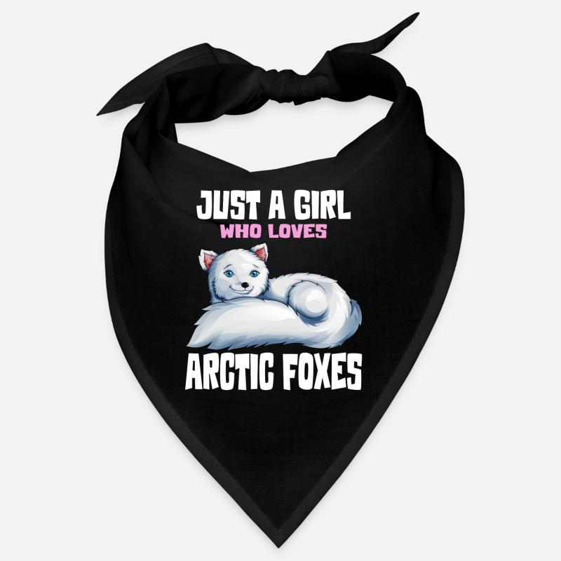 Fox Arctic Fox Girls Women Lover Design Bandana