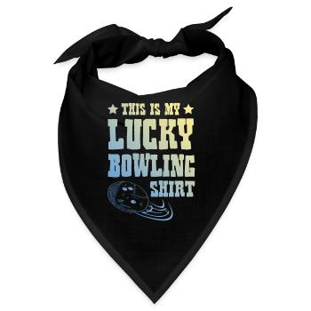 Bowling Shirt - Bandana - Schwarz - Vorne