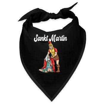 Sankt Martin St Martin - Bandana - Schwarz - Vorne