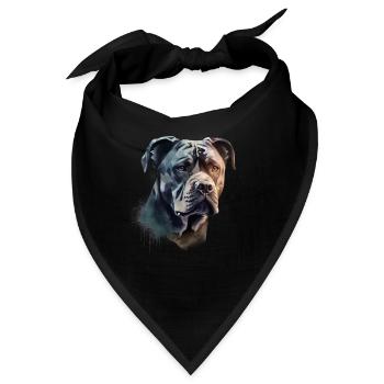 Cane Corso für einen Cane Corso Besitzer - Bandana - Schwarz - Vorne