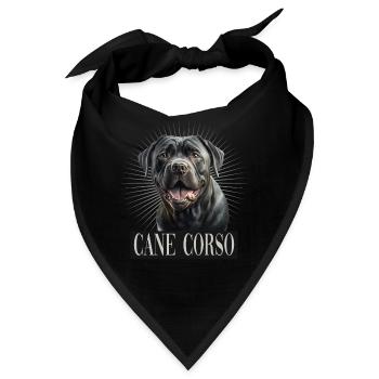 Cane Corso für einen Cane Corso Besitzer - Bandana - Schwarz - Vorne