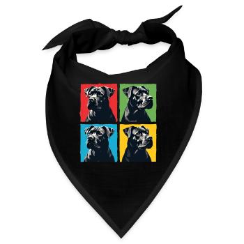 Cane Corso für einen Cane Corso Besitzer - Bandana - Schwarz - Vorne