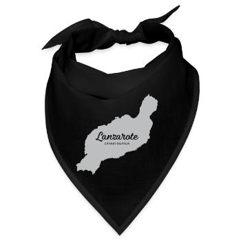 Lanzarote Canary Islands - Bandana - Schwarz - Vorne