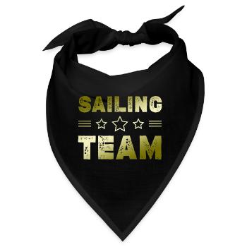 Sailing Team - Bandana - Schwarz - Vorne
