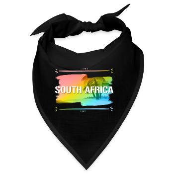 South Africa - Bandana - Schwarz - Vorne