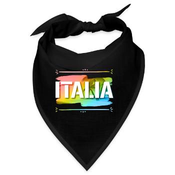 Italia - Bandana - Schwarz - Vorne