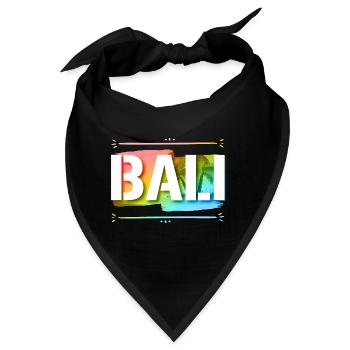 Bali - Bandana - Schwarz - Vorne