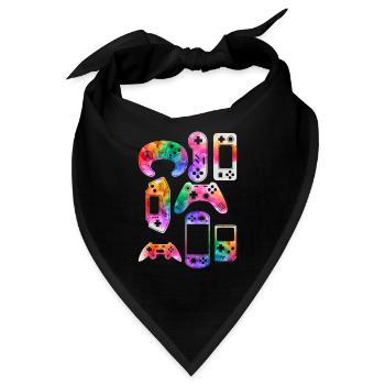 Videospiel-Controller - Bandana - Schwarz - Vorne
