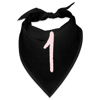 Abbildung 1 - Bandana - Schwarz - Vorne