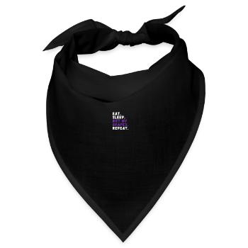 Traubenanbau Weinberg Hobbywinzer Winzer - Bandana - Schwarz - Vorne