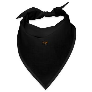 1991 Vintage Meilenstein Retro - Bandana - Schwarz - Vorne