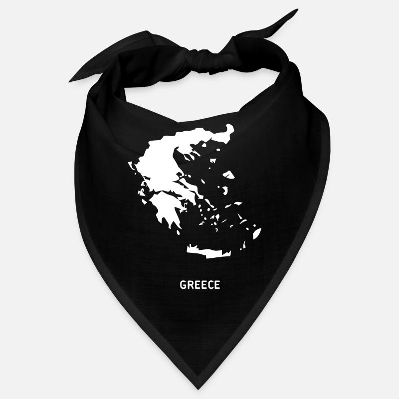 Une carte de la Grèce Bandana