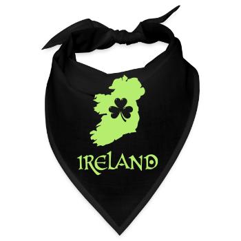 ireland - Bandana - Schwarz - Vorne