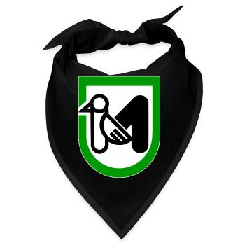 Marken Italien - Bandana - Schwarz - Vorne