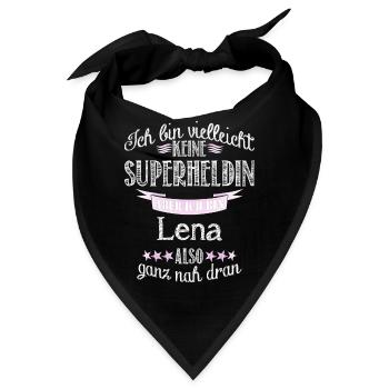 lena - Bandana - Schwarz - Vorne