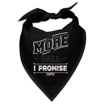 funny sayings golfgift funny bowling golfmom quote - Bandana - Schwarz - Vorne