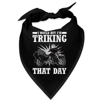 Triker - Bandana - Schwarz - Vorne