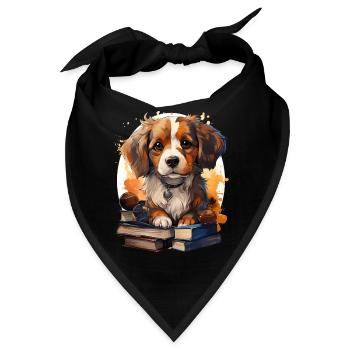 Beagle - Bandana - Schwarz - Vorne
