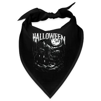 HALLOWEEN-NACHT - Bandana - Schwarz - Vorne