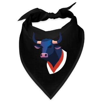 Stier Feria - Bandana - Schwarz - Vorne