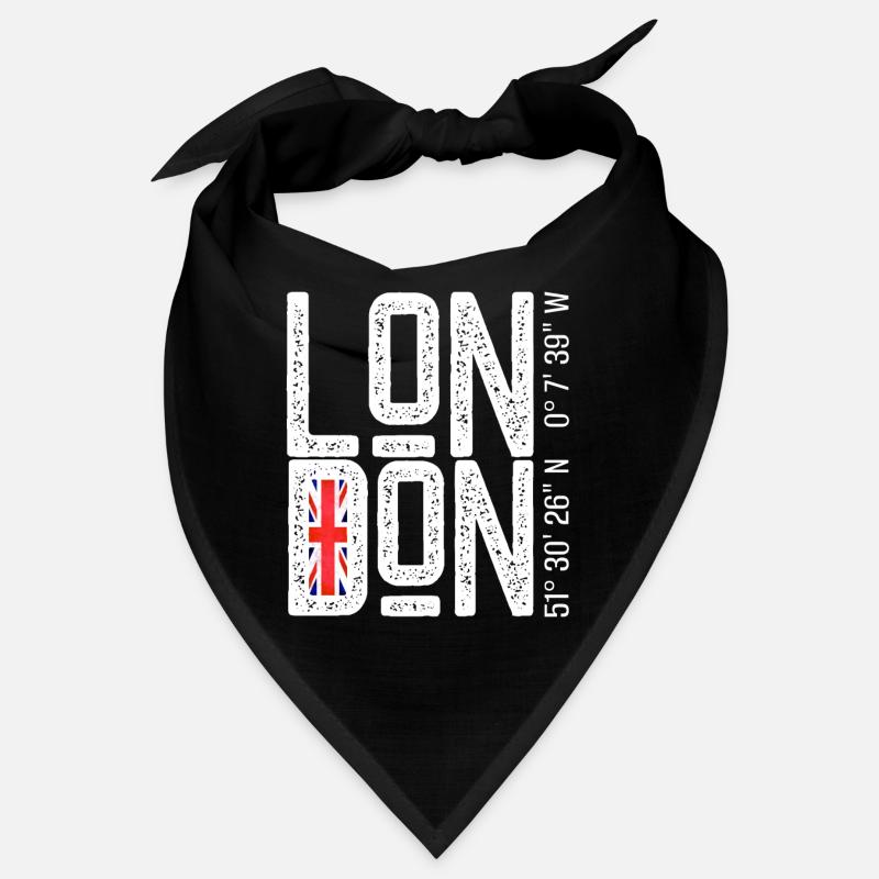 Drapeau de Londres Faute de frappe en difficulté Bandana