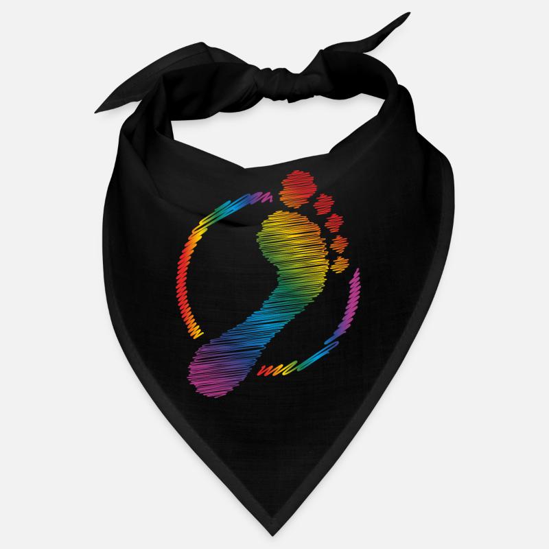 empreinte arc-en-ciel empreinte arc-en-ciel Bandana