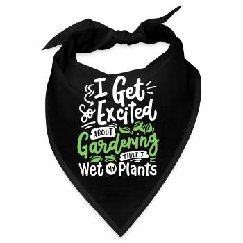 Gartenarbeit Gärtner - Bandana - Schwarz - Vorne